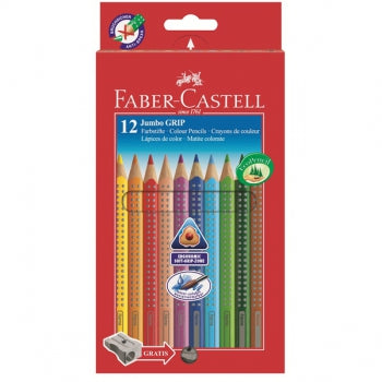 Buntstift Jumbo GRIP 12er von Faber Castell - Dössel & Rademacher