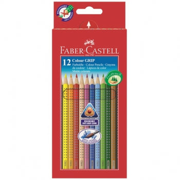 Buntstift Colour GRIP 12er Kartonetui Faber-Castell - Dössel & Rademacher