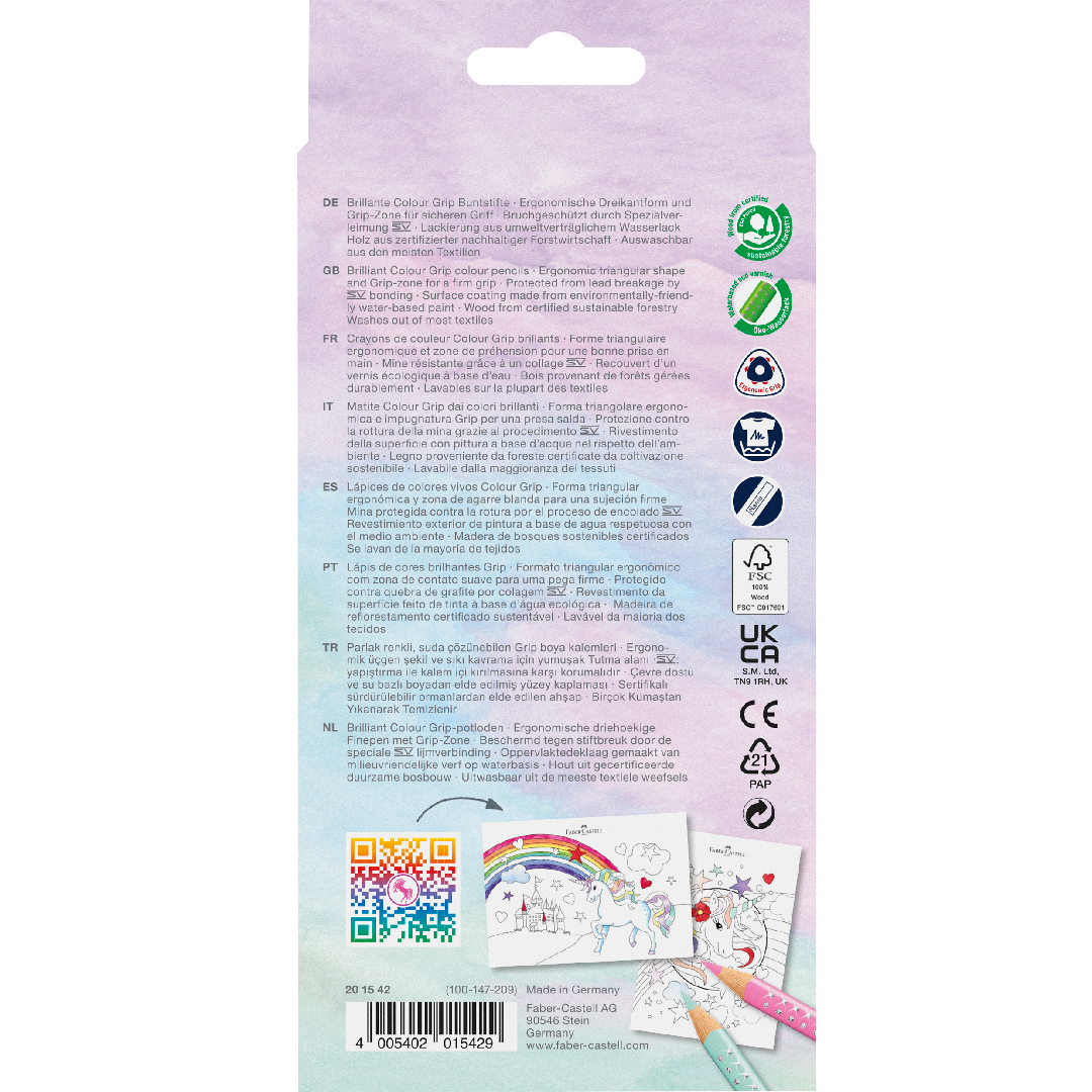 Faber-Castell Buntstifte Colour Grip 10+3St.