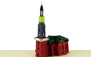 Pop Up Klappkarte - Hamburger Michel - Dössel & Rademacher
